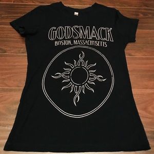 Godsmack 2014 Tour 1000 HP Small Black T-Shirt